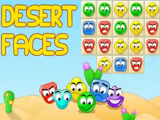 Leikur Desert Faces á netinu