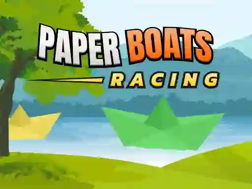 Leikur Paper Boats Racing á netinu
