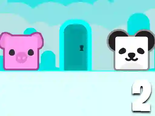 Leikur Panda Escape With Piggy 2 á netinu