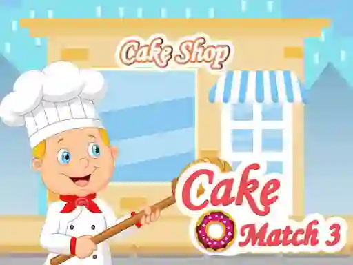 Leikur Cake Match 3 á netinu