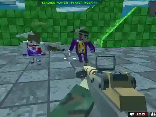 Leikur Survival Shooting Xtreme Crazy Pixel Combat á netinu
