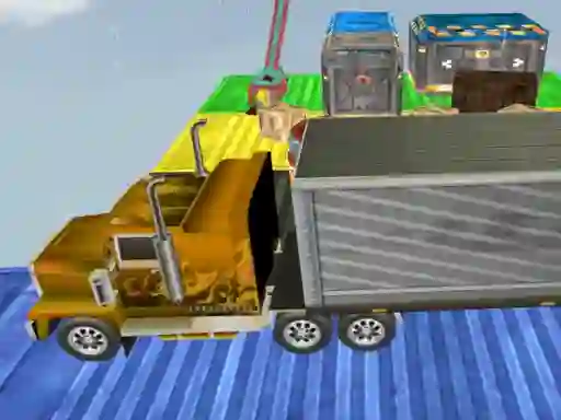 Leikur Impossible Truck Driving á netinu
