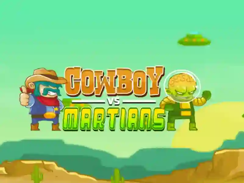 Leikur Cowboys vs. Martians á netinu
