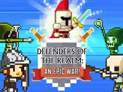 Leikur Defenders of the Realm: An Epic War á netinu