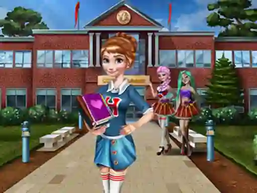 Leikur School Day Preps á netinu