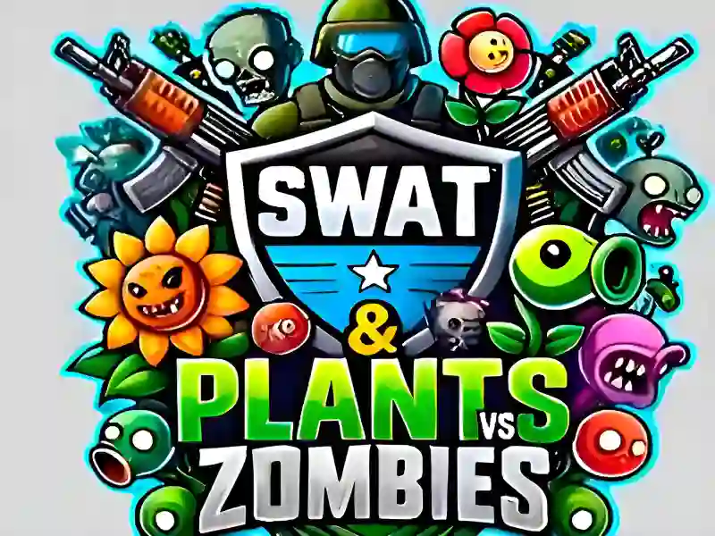 Leikur SWAT & Plants vs Zombies á netinu