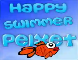 Leikur Happy Swimmer Peixet á netinu