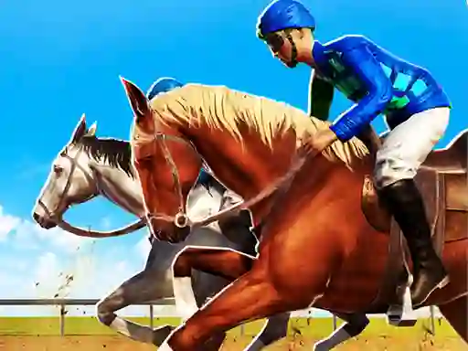 Leikur Derby Riding Race 3d á netinu