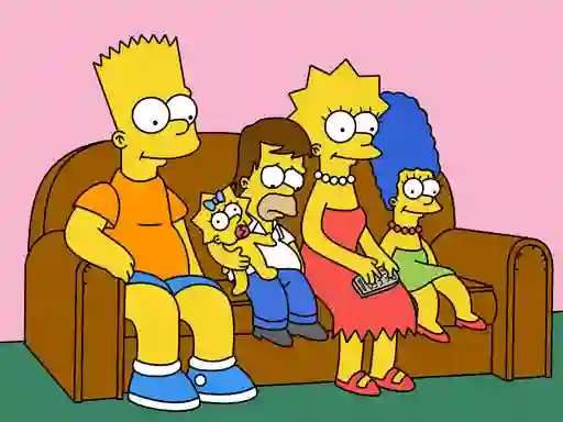 Leikur The Simpsons Jigsaw Puzzle á netinu