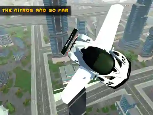 Leikur Flying Car Real Driving á netinu