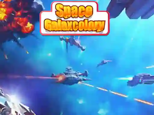 Leikur Space Galaxcolory á netinu