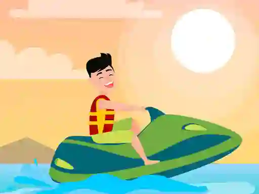 Leikur Jet Ski Fun Hidden á netinu