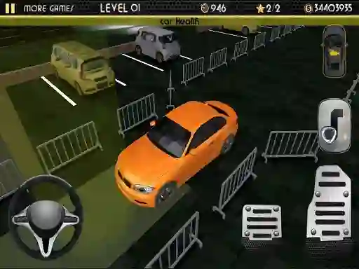 Leikur Night Car Parking Simulator á netinu