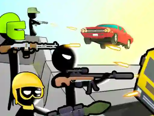 Leikur Bridge Wars á netinu