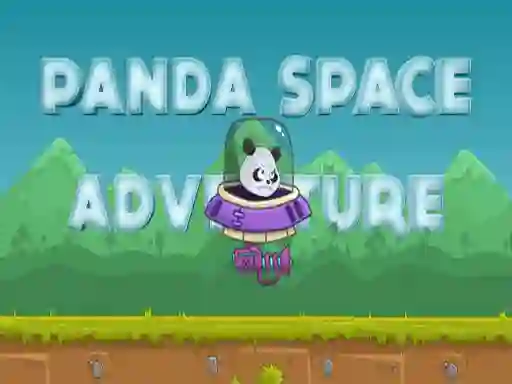Leikur Panda Space Adventure á netinu