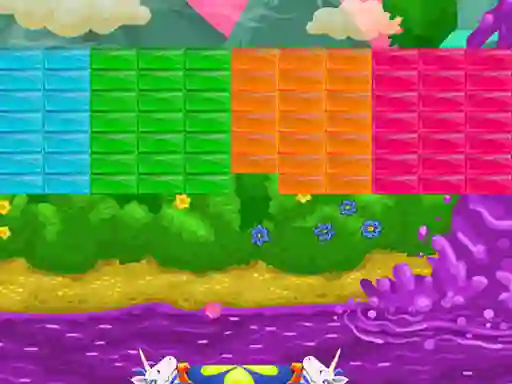 Leikur Brick Breaker Unicorn á netinu