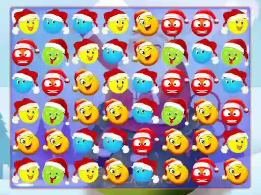 Leikur Christmas Bubbles Match 3 á netinu
