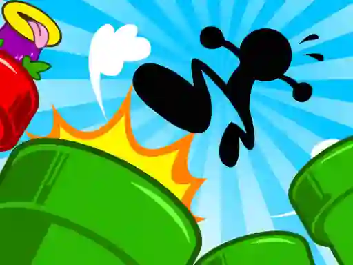 Leikur Stickman Bouncing á netinu