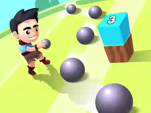 Leikur Pinball Boy Adventure á netinu