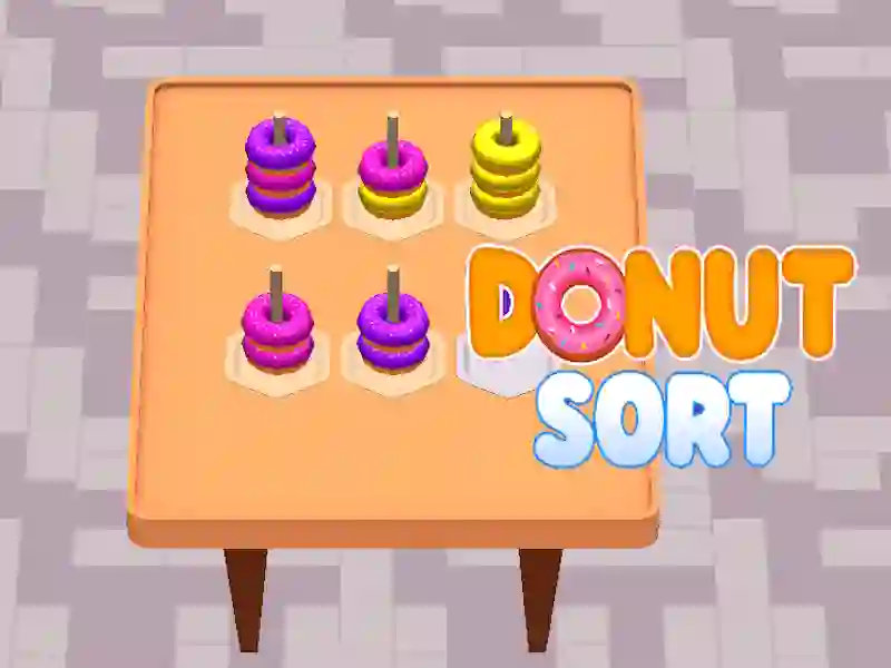 Leikur Donut Sort á netinu