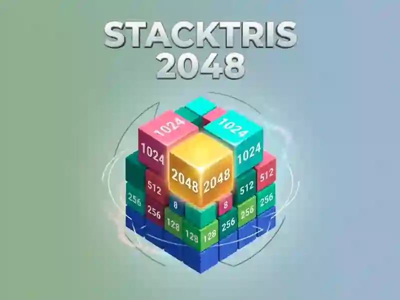 Leikur Stacktris 2048 á netinu