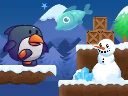 Leikur Penguin Fishing á netinu
