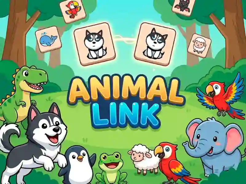 Leikur Animal Link á netinu