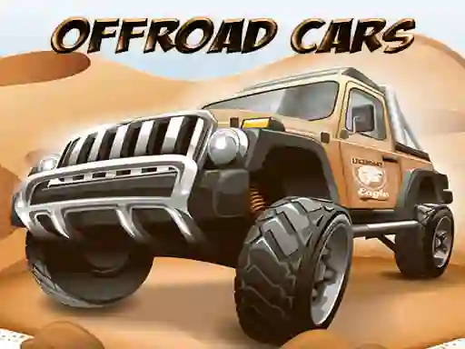 Leikur Offroad Cars Jigsaw á netinu