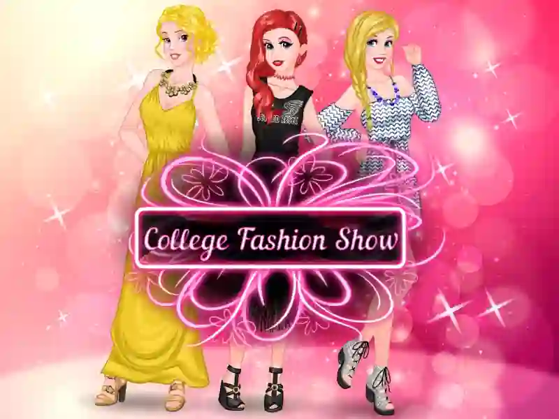 Leikur College Fashion Show á netinu