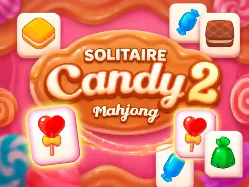 Leikur Solitaire Mahjong Candy 2 á netinu