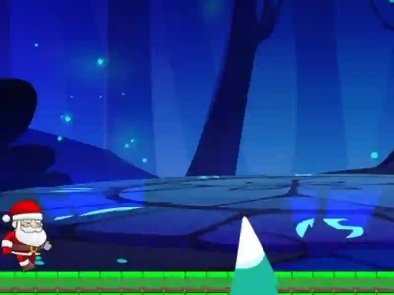 Leikur Santa Runner 2D á netinu