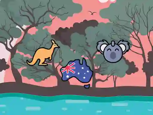 Leikur Australian Hero Match 3 á netinu