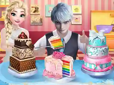 Leikur Princess Wedding Cake á netinu
