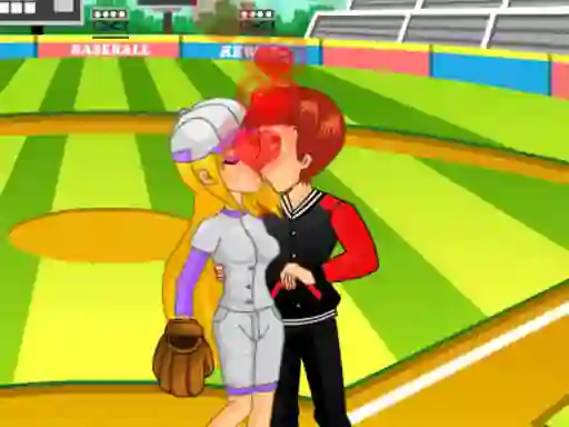Leikur Baseball Kissing á netinu