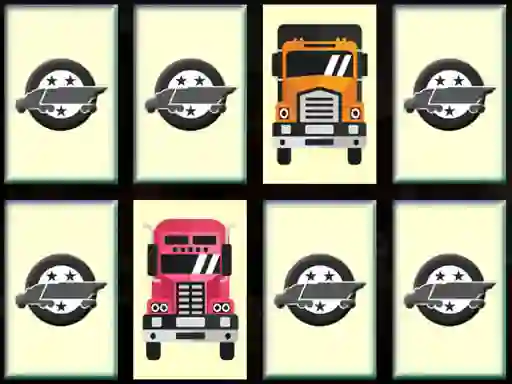 Leikur American Trucks Memory á netinu