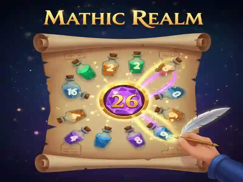 Leikur Mathic Realm á netinu