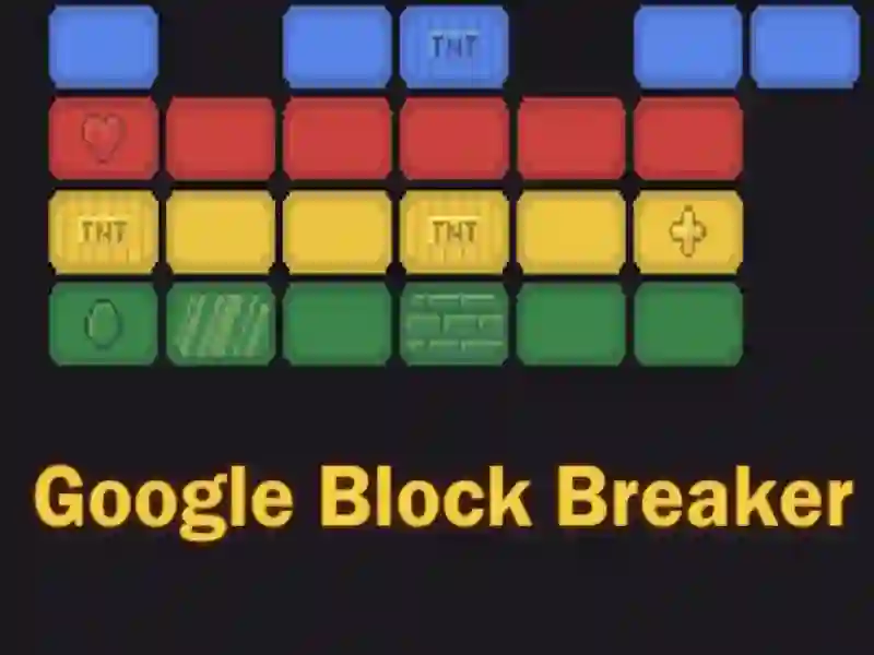 Leikur Google Block Breaker á netinu