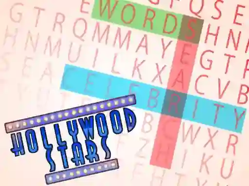 Leikur Words Search : Hollywood Search á netinu