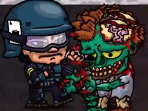 Leikur SWAT vs Zombies 2 á netinu