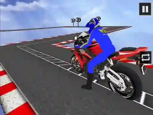 Leikur Motor Bike Stunts Sky 2020 á netinu
