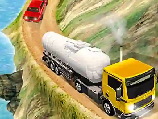 Leikur Oil Tanker Transporter Truck á netinu
