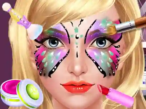 Leikur Face Paint Salon á netinu
