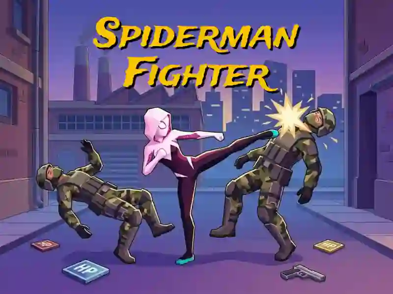 Leikur Spiderman Fighter á netinu
