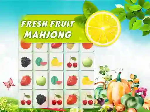 Leikur Fresh Fruit Mahjong á netinu
