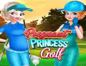 Leikur Pregnant Princess Golfs á netinu