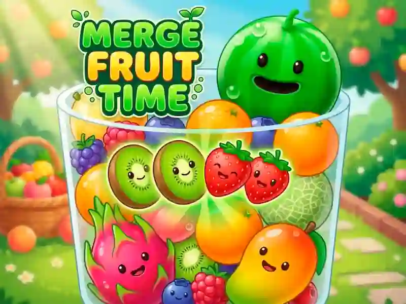 Leikur Merge Fruit Time á netinu