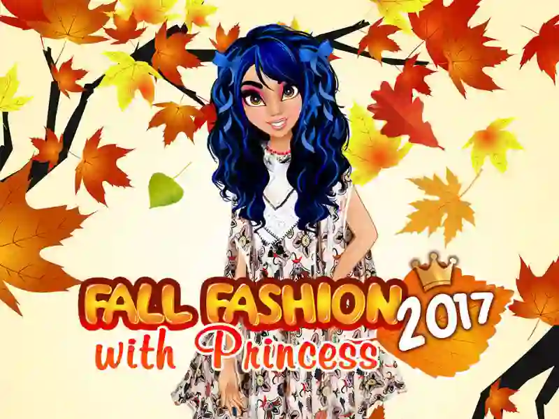 Leikur Fall Fashion 2017 with Princess á netinu