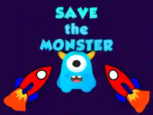 Leikur Save the Monster á netinu