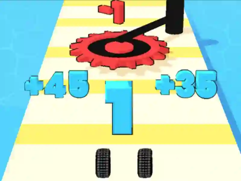 Leikur Number Run 3D á netinu