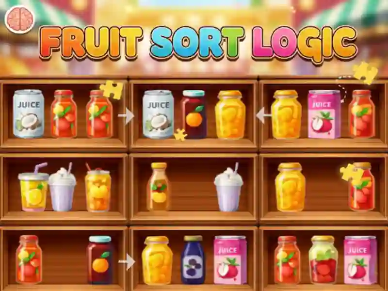Leikur Fruit Sort Logic á netinu